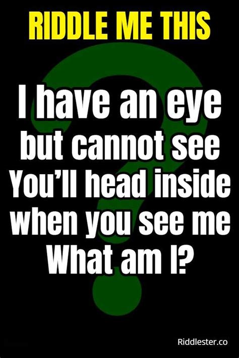 Riddle Me This